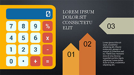 Modello di presentazione creativa del rapporto finanziario, Slide 14, 04246, Modelli Presentazione — PoweredTemplate.com