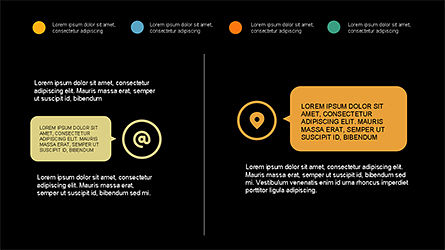 Plate-forme avec jalons, Diapositive 10, 04248, Modèles de présentations — PoweredTemplate.com