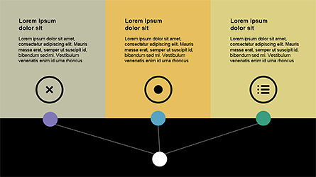 Pitch deck con hitos, Diapositiva 11, 04248, Plantillas de presentación — PoweredTemplate.com