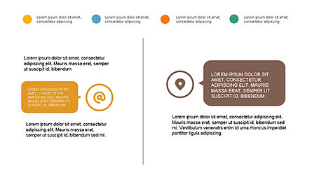 Plate-forme avec jalons, Diapositive 2, 04248, Modèles de présentations — PoweredTemplate.com