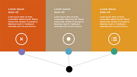 Plate-forme avec jalons, Diapositive 3, 04248, Modèles de présentations — PoweredTemplate.com