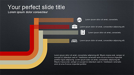 Modello di presentazione in stile di stampa, Slide 16, 04251, Infografiche — PoweredTemplate.com