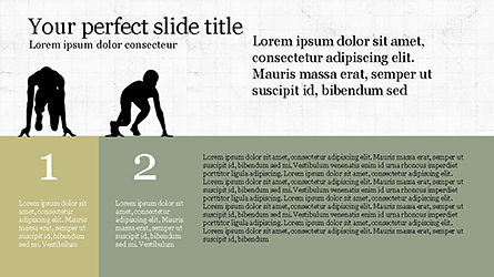 Runner silhouetten presentatiesjabloon, Dia 3, 04257, Presentatie Templates — PoweredTemplate.com