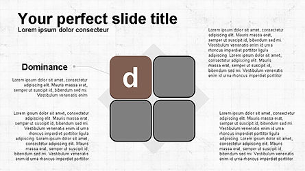 Disc Diagram Kepribadian, Templat PowerPoint, 04259, Model Bisnis — PoweredTemplate.com