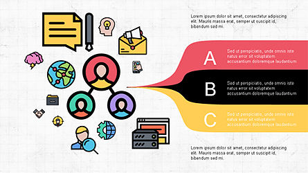 Content Marketing Presentation Concept, Slide 2, 04260, Presentation Templates — PoweredTemplate.com