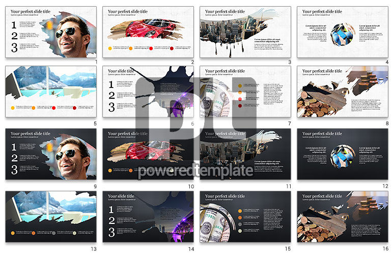 Successful Lifestyle Presentation Template