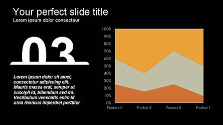 Jaarverslag infographic, Dia 14, 04263, Datagestuurde Diagrammen — PoweredTemplate.com