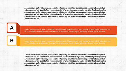 Opzioni di agenda del nastro, Slide 7, 04265, Diagrammi Palco — PoweredTemplate.com