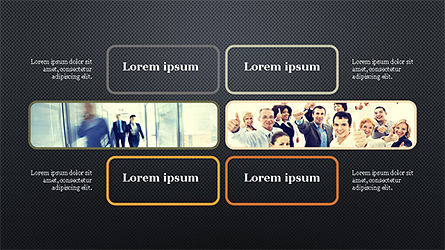 Diapositives de présentation des formes et des photos, Diapositive 11, 04271, Formes — PoweredTemplate.com