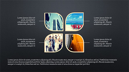 Shapes and Photos Presentation Slides, Slide 12, 04271, Shapes — PoweredTemplate.com