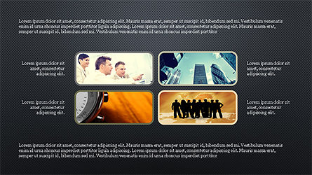 Deslizações de apresentação de formas e fotos, Deslizar 15, 04271, Formas — PoweredTemplate.com