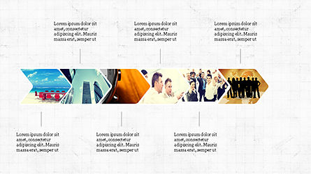 Diapositives de présentation des formes et des photos, Diapositive 5, 04271, Formes — PoweredTemplate.com