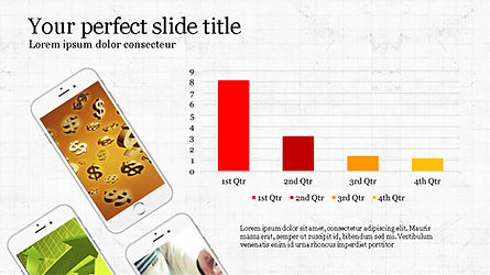Modèle de présentation des smartphones, Diapositive 3, 04277, Modèles de présentations — PoweredTemplate.com