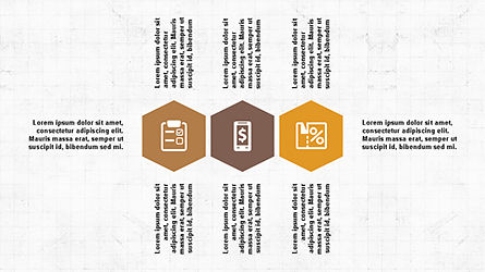 Modèle de présentation d'entreprise à formes plates, Diapositive 8, 04278, Modèles de présentations — PoweredTemplate.com