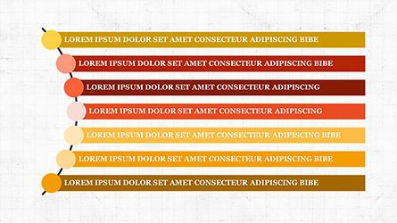 일정 목록 옵션 템플릿, 슬라이드 7, 04289, 단계 도표 — PoweredTemplate.com