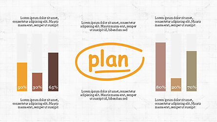 Plan Sketch Presentation Concept, PowerPoint Template, 04290, Business Models — PoweredTemplate.com
