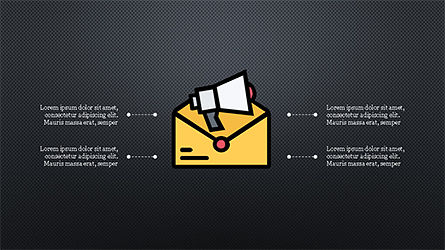 Modèle de présentation marketing coloré, Diapositive 10, 04291, Icônes — PoweredTemplate.com