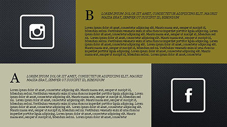 Plantilla de presentación de redes sociales de diseño de cuadrícula, Diapositiva 11, 04296, Iconos — PoweredTemplate.com