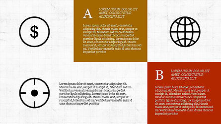 Plantilla de presentación de redes sociales de diseño de cuadrícula, Diapositiva 8, 04296, Iconos — PoweredTemplate.com