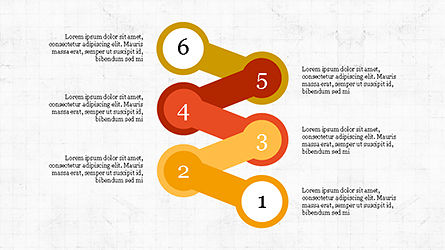 Pilihan Dan Langkah Dek Slide, Slide 3, 04298, Diagram Panggung — PoweredTemplate.com