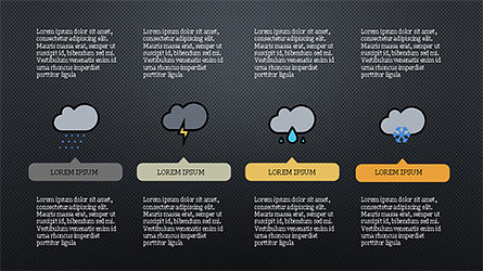 Infographie météo, Diapositive 15, 04300, Infographies — PoweredTemplate.com