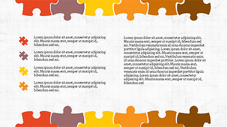 Template Presentasi Potongan Teka-teki, Slide 7, 04305, Diagram Puzzle — PoweredTemplate.com