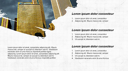 Modèle de présentation de style brochure, Diapositive 2, 04308, Modèles de présentations — PoweredTemplate.com