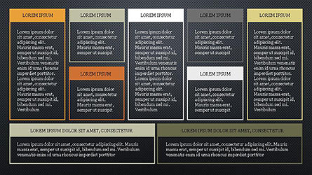 Collection de zones de texte, Diapositive 10, 04310, Tableaux — PoweredTemplate.com