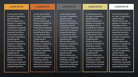 Collection de zones de texte, Diapositive 12, 04310, Tableaux — PoweredTemplate.com