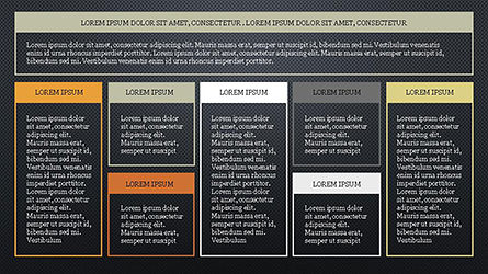 Collection de zones de texte, Diapositive 13, 04310, Tableaux — PoweredTemplate.com