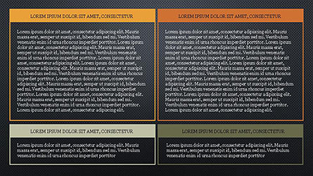 Collection de zones de texte, Diapositive 14, 04310, Tableaux — PoweredTemplate.com