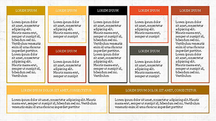 Collection de zones de texte, Diapositive 2, 04310, Tableaux — PoweredTemplate.com