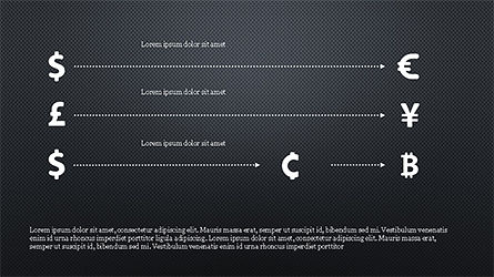 Icônes plats monochromes et processus, Diapositive 11, 04311, Icônes — PoweredTemplate.com