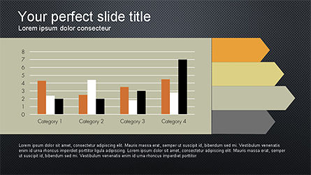 Infografik Berichtsvorlage, Folie 15, 04312, Infografiken — PoweredTemplate.com
