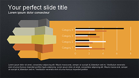 Infografik Berichtsvorlage, Folie 9, 04312, Infografiken — PoweredTemplate.com