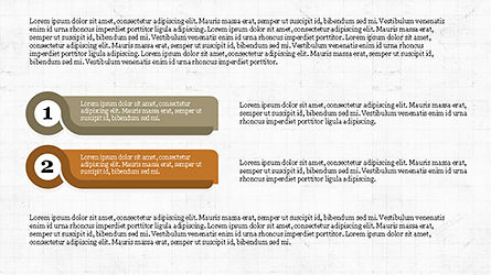 Agenda con modello di presentazione numeri, Slide 5, 04314, Diagrammi Palco — PoweredTemplate.com