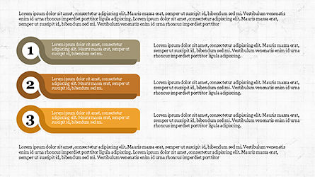 Agenda con plantilla de presentación de números, Diapositiva 7, 04314, Diagramas de la etapa — PoweredTemplate.com