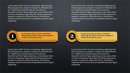 Agenda con modello di presentazione numeri, Slide 9, 04314, Diagrammi Palco — PoweredTemplate.com
