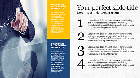 Brochure stijl rooster lay-out presentatiesjabloon, Dia 6, 04319, Presentatie Templates — PoweredTemplate.com