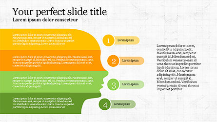 Bühne Infografiken, PowerPoint-Vorlage, 04328, Prozessdiagramme — PoweredTemplate.com