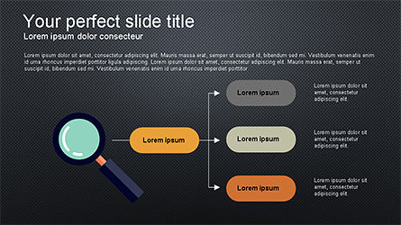 Ricerca e analisi concetto di presentazione, Slide 13, 04329, icone — PoweredTemplate.com