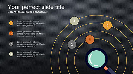 Concepto de presentación de búsqueda y análisis, Diapositiva 16, 04329, Iconos — PoweredTemplate.com