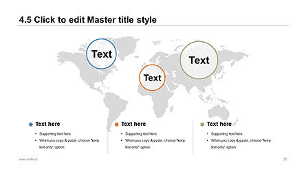 Modèle de présentation d'entreprise de style simple et propre, Diapositive 29, 04332, Modèles de présentations — PoweredTemplate.com