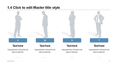 Modèle de présentation d'entreprise de style simple et propre, Diapositive 7, 04332, Modèles de présentations — PoweredTemplate.com