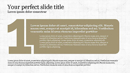 Banner di testo numerati, Slide 2, 04339, Caselle di Testo — PoweredTemplate.com