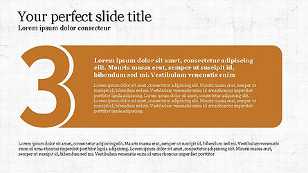 Banner di testo numerati, Slide 4, 04339, Caselle di Testo — PoweredTemplate.com