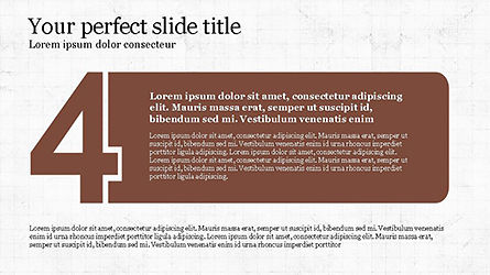 Banner di testo numerati, Slide 5, 04339, Caselle di Testo — PoweredTemplate.com