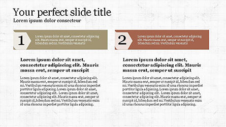 Banner di testo numerati, Slide 8, 04339, Caselle di Testo — PoweredTemplate.com