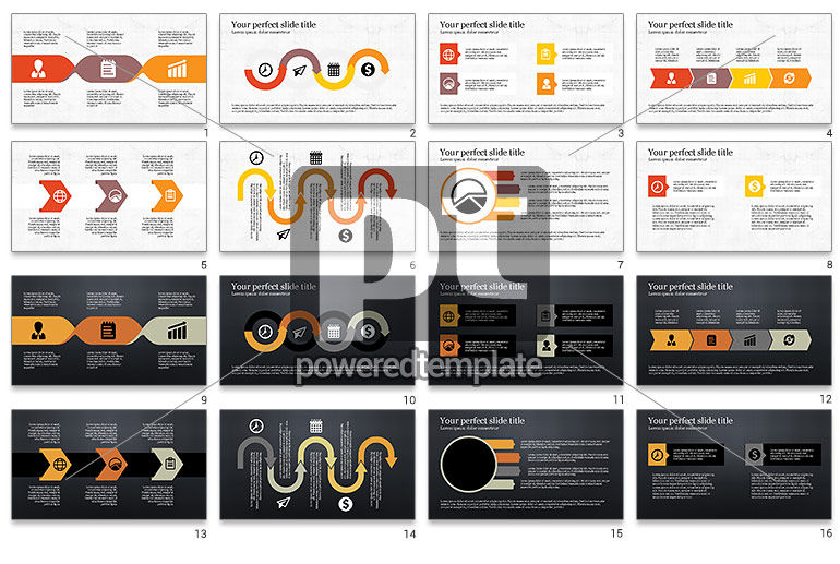 Process Infographics Slides