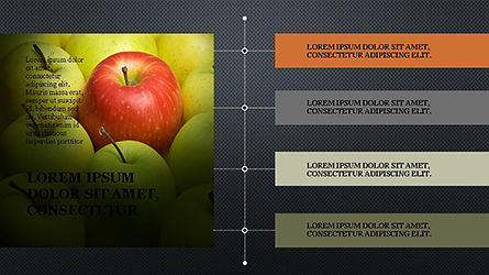 Línea de tiempo y plantilla de presentación de opciones, Diapositiva 9, 04344, Plantillas de presentación — PoweredTemplate.com